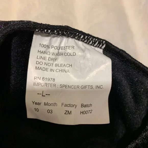 Halloween black witch costume girls size Large 12-14 - Picture 7 of 9